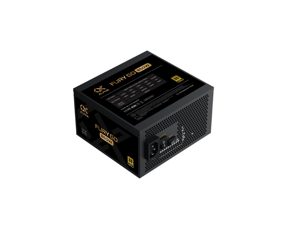 Захранване Xigmatek Fury 850W Gold EN40740 Full Range 2