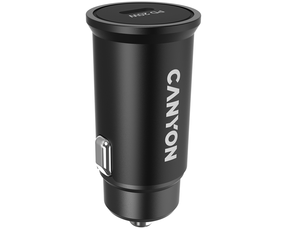 Зарядно CANYON C-20 PD 20W USB-C Black 2