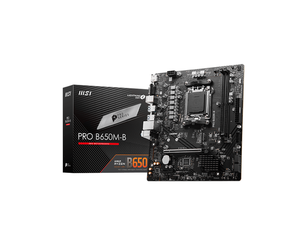 Дънна платка MSI PRO B650M-B
