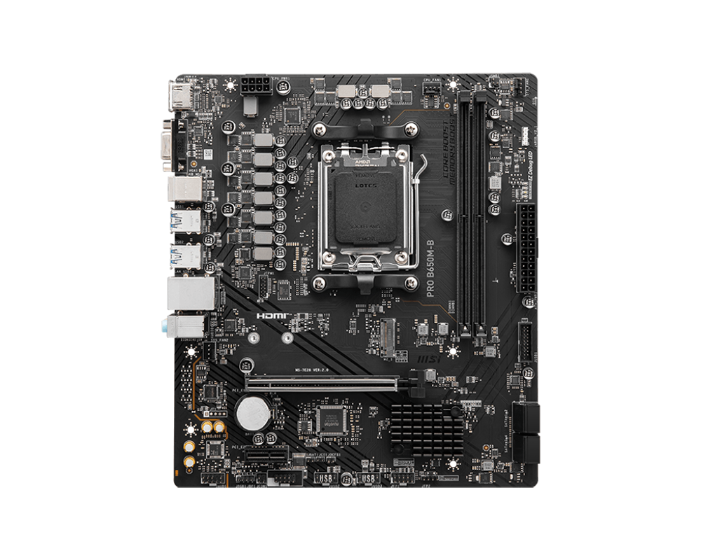 Дънна платка MSI PRO B650M-B 2