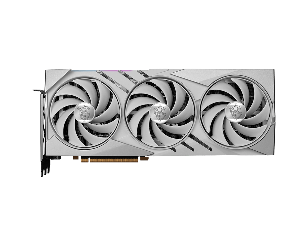 Видеокарта MSI Nvidia GeForce RTX 4080 SUPER 16G GAMING X SLIM WHITE 6