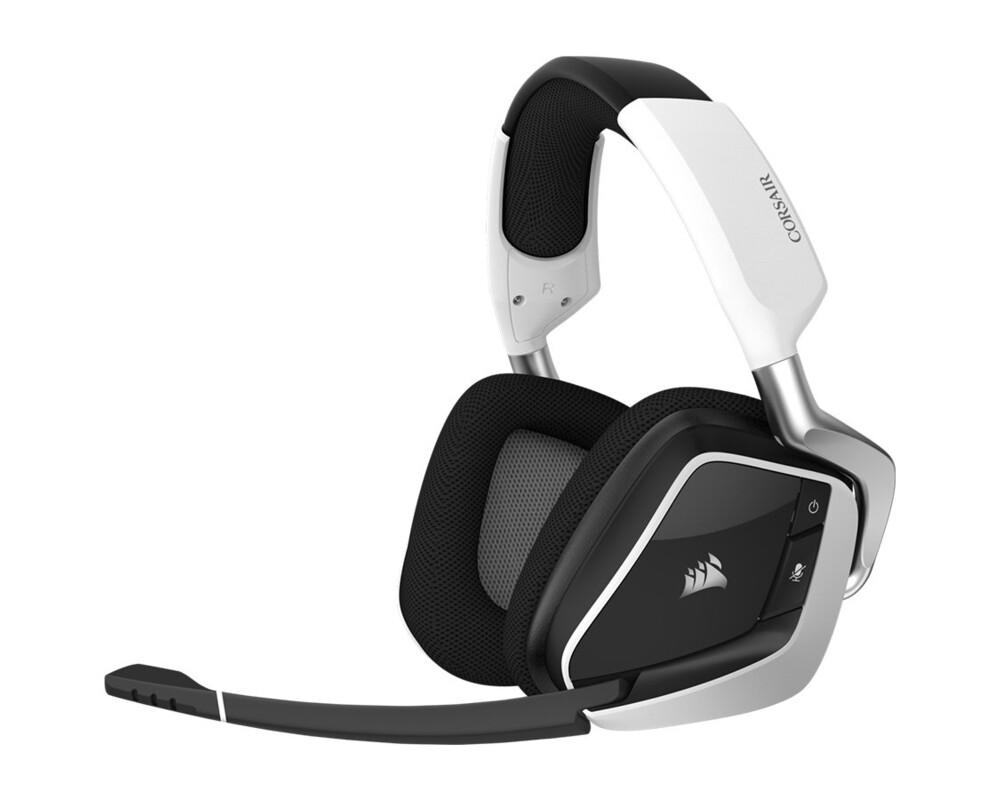 Слушалки Corsair VOID RGB ELITE Wireless Headset, White, EAN:0840006609872 2