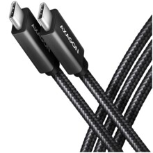  Axagon Data and charging USB 3.2 Gen 1 cable length 1.5 m. PD 60W 701912 BUCM3-CM15AB на топ цена - PIC.bg