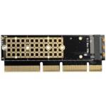 <span>Аксесоар за съхранение</span> AXAGON PCEM2-1U PCI-E 3.0 16x - M.2 SSD NVMe <span class='catalog-num-in-name'>PCEM2-1U</span> - 