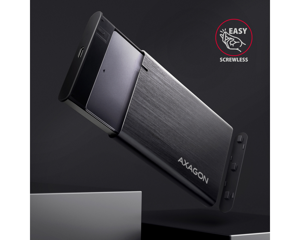 Аксесоар за съхранение AXAGON EE25-A6C USB-C 3.2 Gen 1 - SATA 6... 3