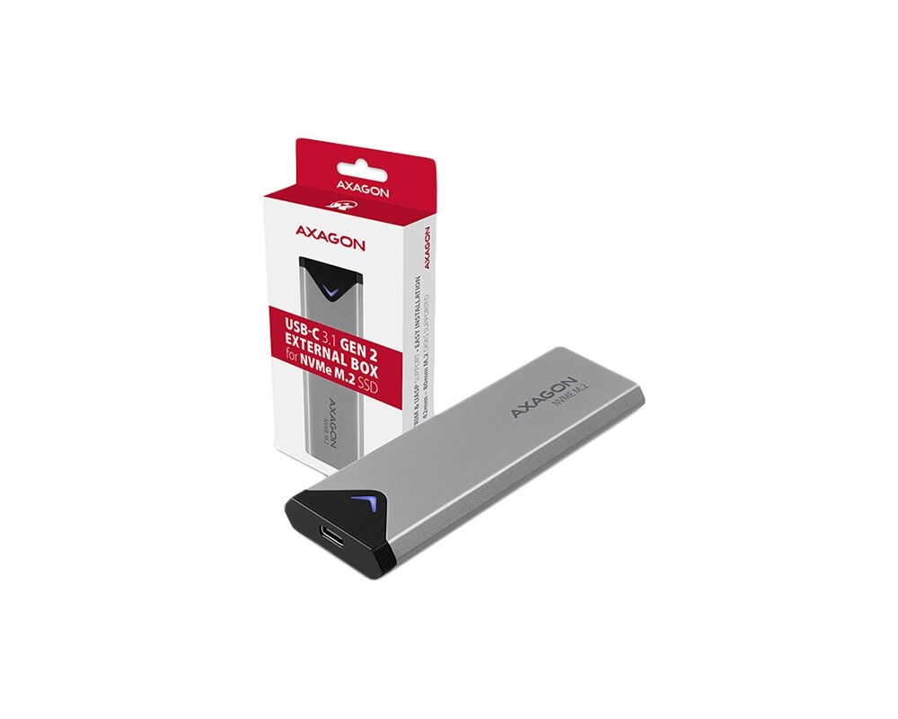 Аксесоар за съхранение AXAGON EEM2-UG2 USB-C 3.1 Gen 2 - M.2 NV... 2