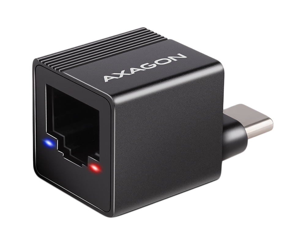 Адаптери AXAGON ADE-MINIC USB-C 3.2 Gen 1 - Gigabit Ethernet MINI adapter