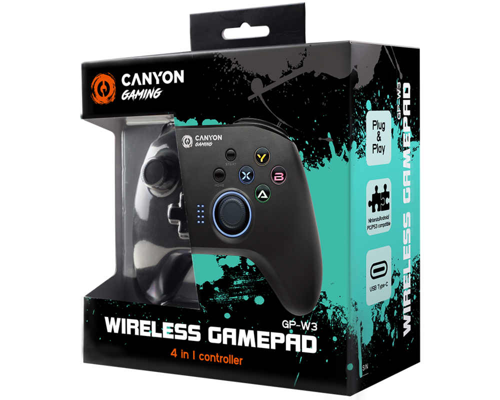 Джойстици и Геймпадове CANYON gamepad GP-W3 Android/Nintendo/PC... 8