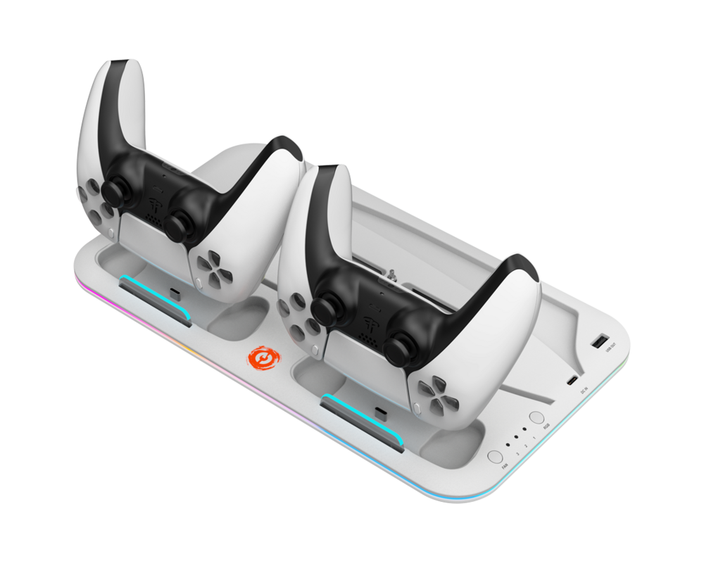 Джойстици и Геймпадове CANYON cooling stand CS-5 RGB PS5 Charge... 3