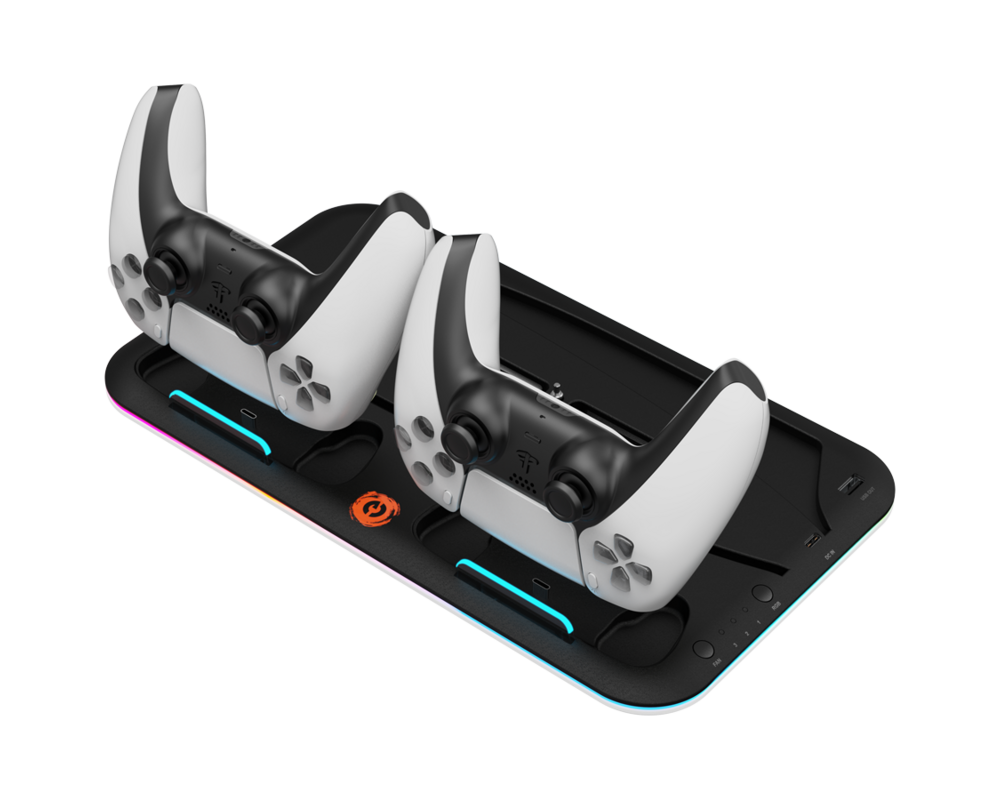 Джойстици и Геймпадове CANYON cooling stand CS-5 RGB PS5 Charge... 7