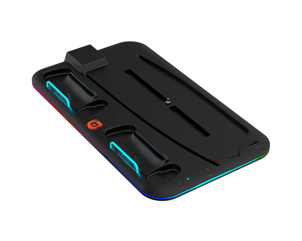 Джойстици и Геймпадове CANYON cooling stand CS-5 RGB PS5 Charge... 6