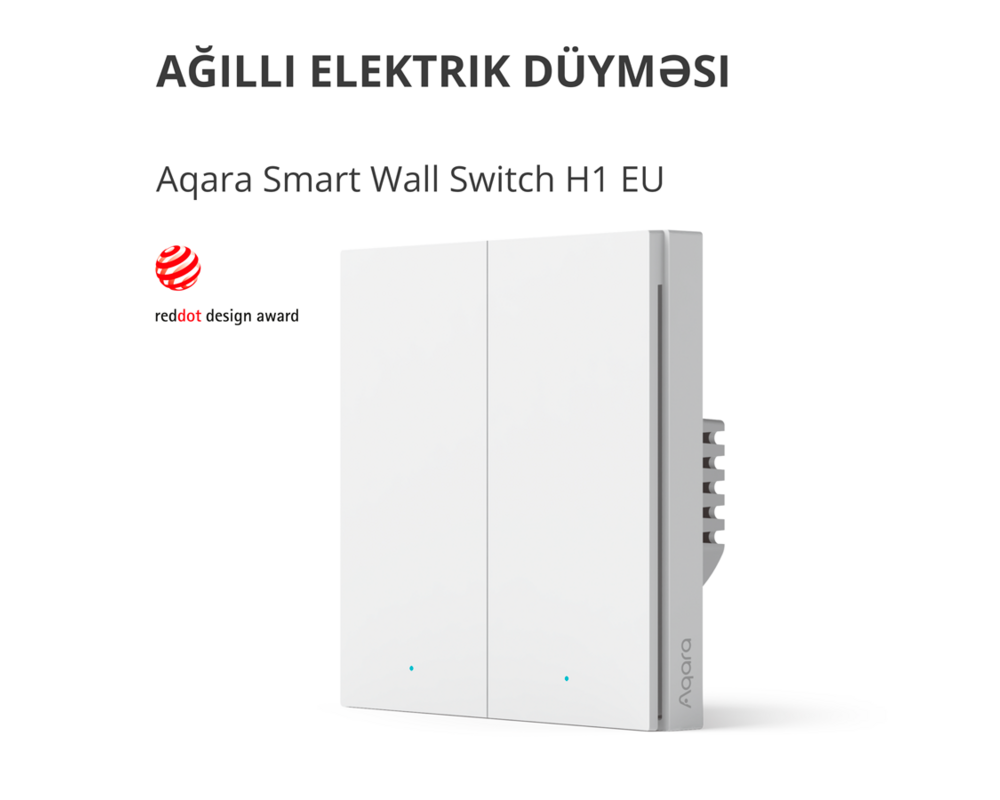 Smart Home Aqara Smart Wall Switch H1 3