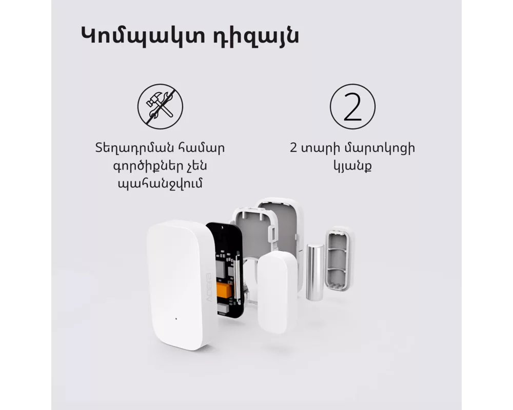 Smart Home Aqara Door and Window Sensor T1: Model N... 47