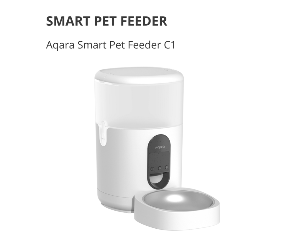 Smart Home Pet Feeder C1: Model No: PETC1-M01; SKU:... 2