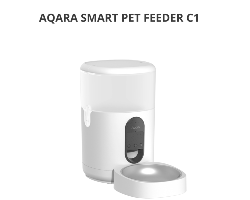 Smart Home Pet Feeder C1: Model No: PETC1-M01; SKU:... 4
