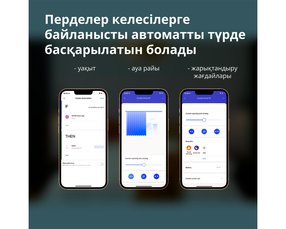 Smart Home Curtain Driver E1 62