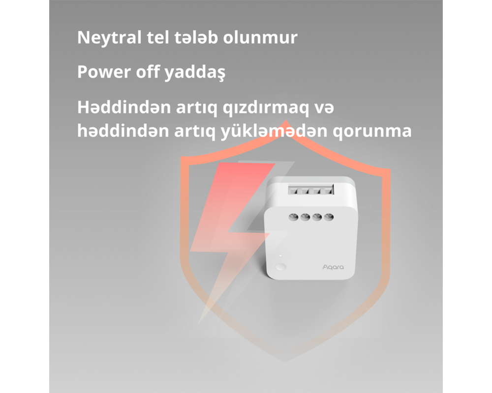 Smart Home Aqara Single Switch Module T1 40