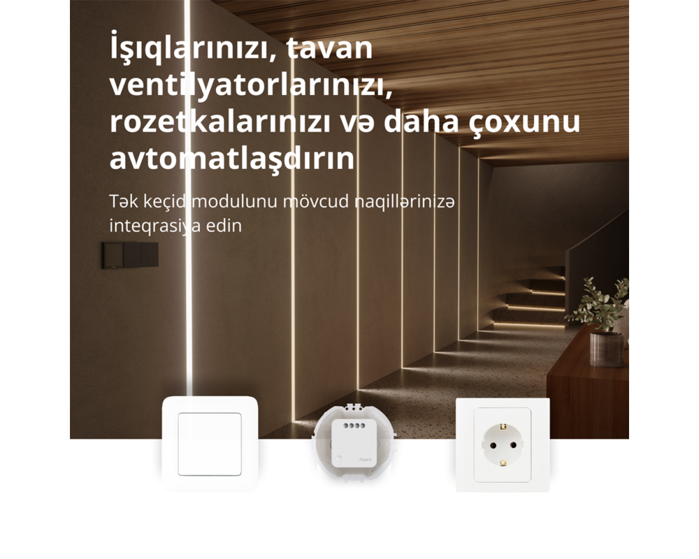 Smart Home Aqara Single Switch Module T1 10