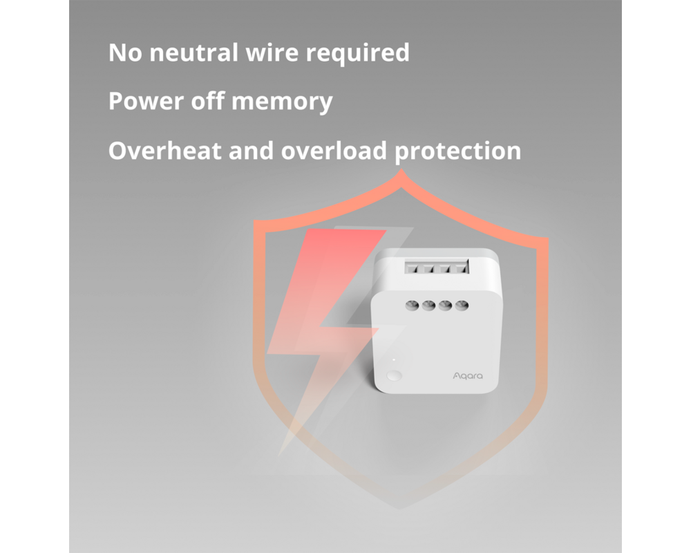 Smart Home Aqara Single Switch Module T1 42