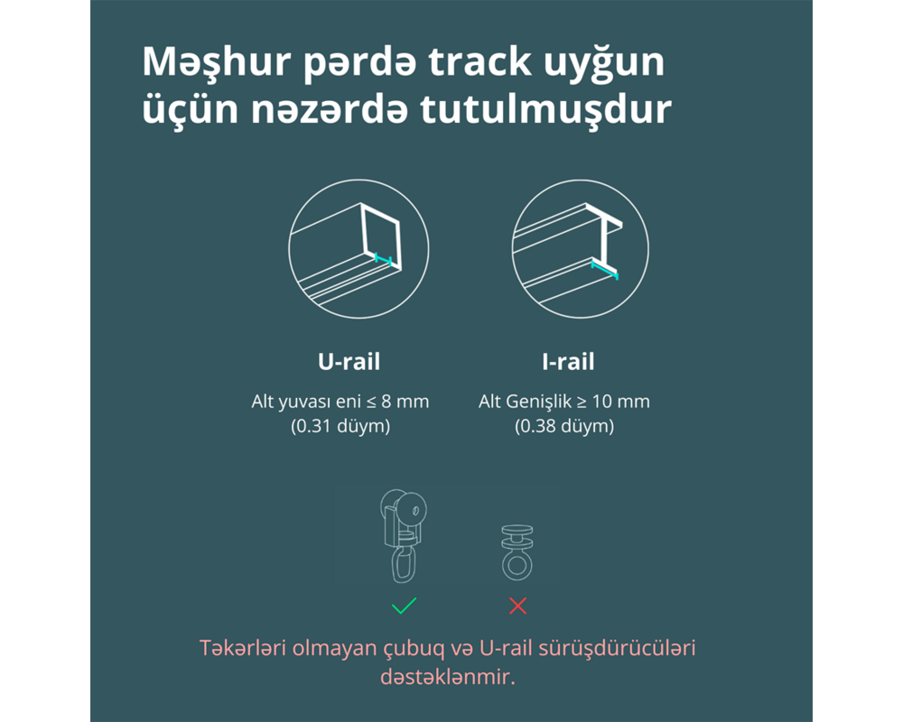 Smart Home Curtain Driver E1 47