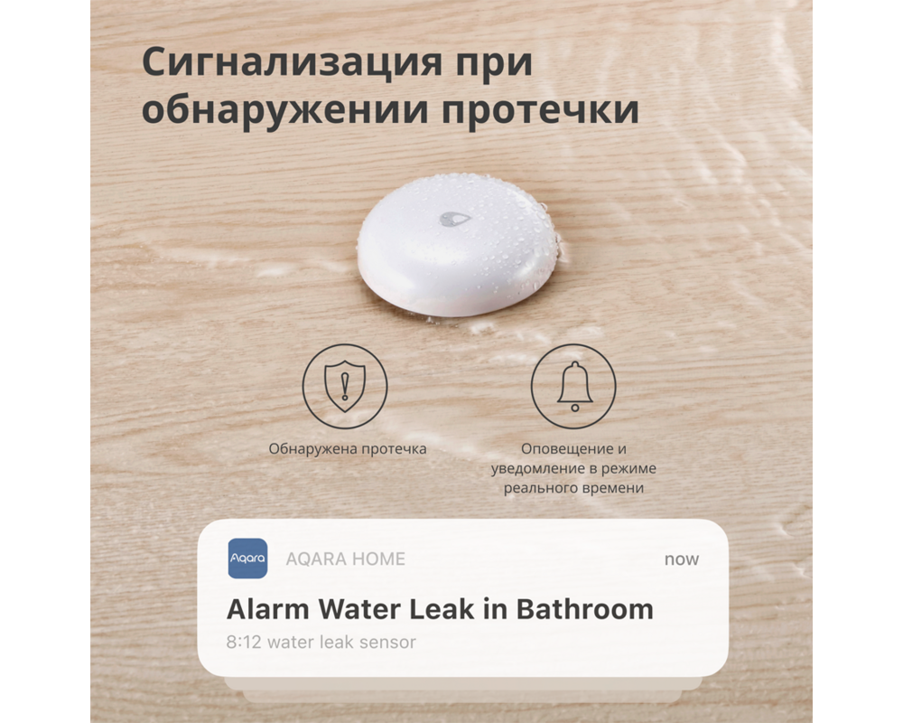 Smart Home Aqara Water Leak Sensor T1: Model No: WL... 51