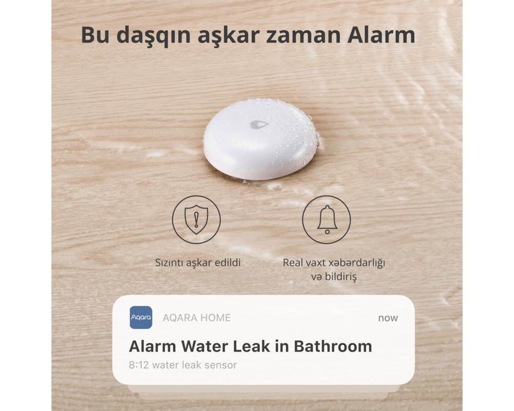 Smart Home Aqara Water Leak Sensor T1: Model No: WL... 46