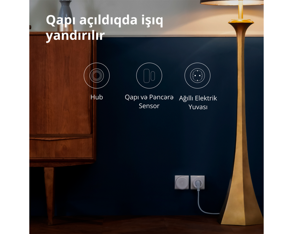 Умен контакт Aqara Smart Plug 38