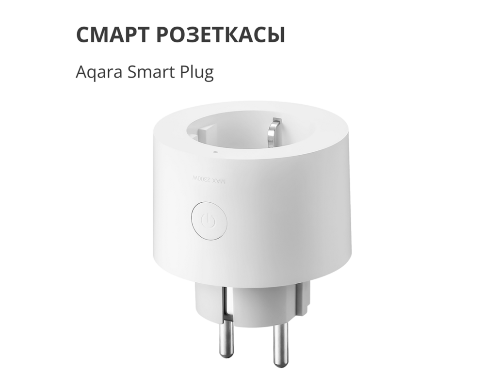 Умен контакт Aqara Smart Plug 6