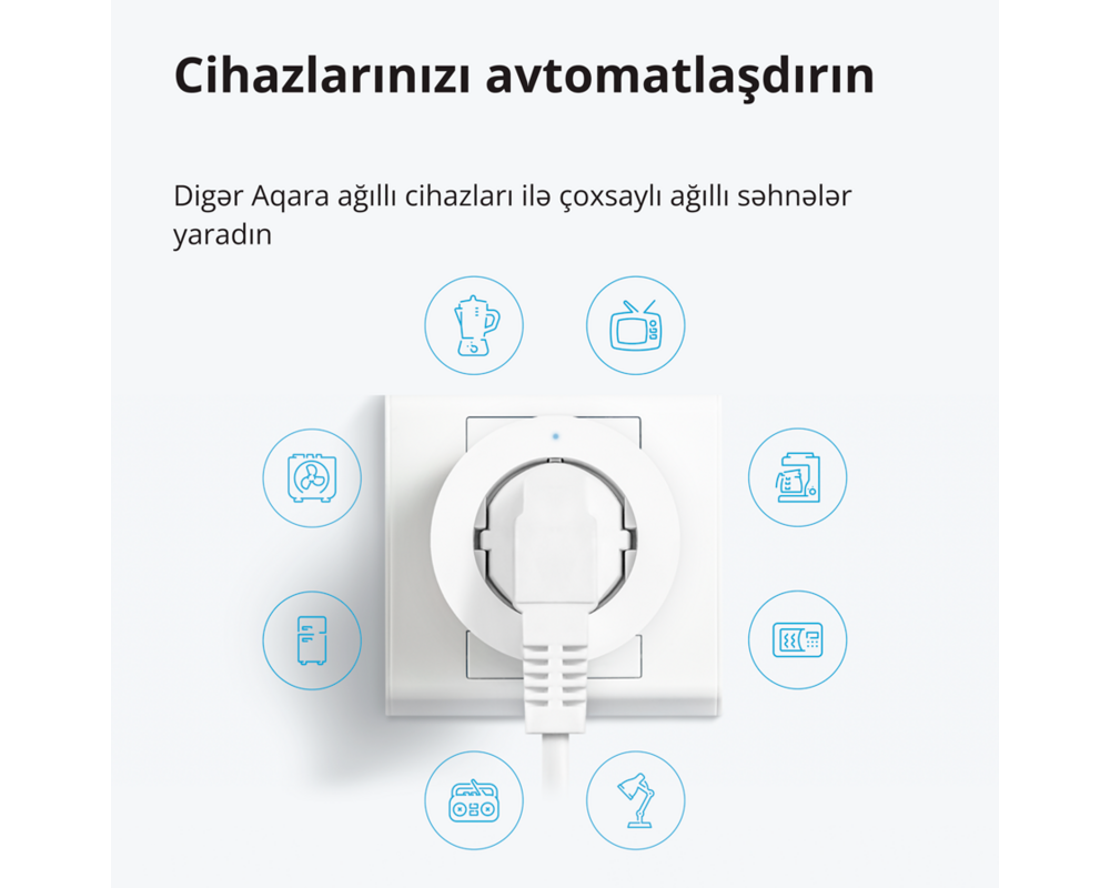 Умен контакт Aqara Smart Plug 8