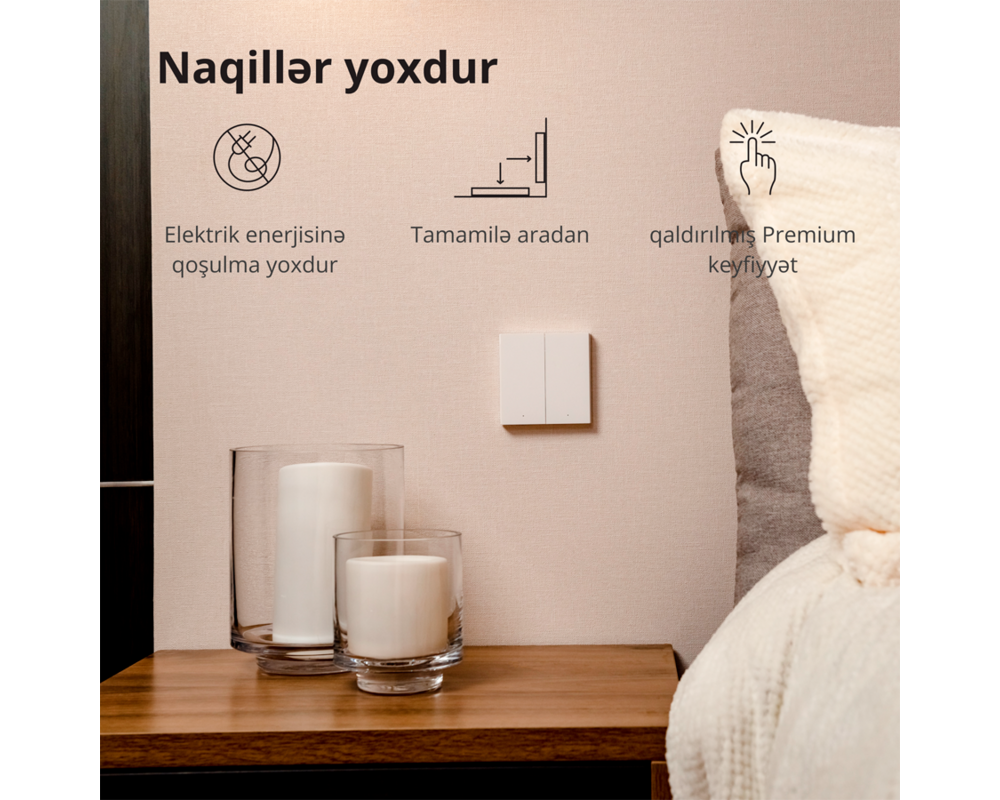 Smart Home Aqara Wireless Remote Switch H1 20