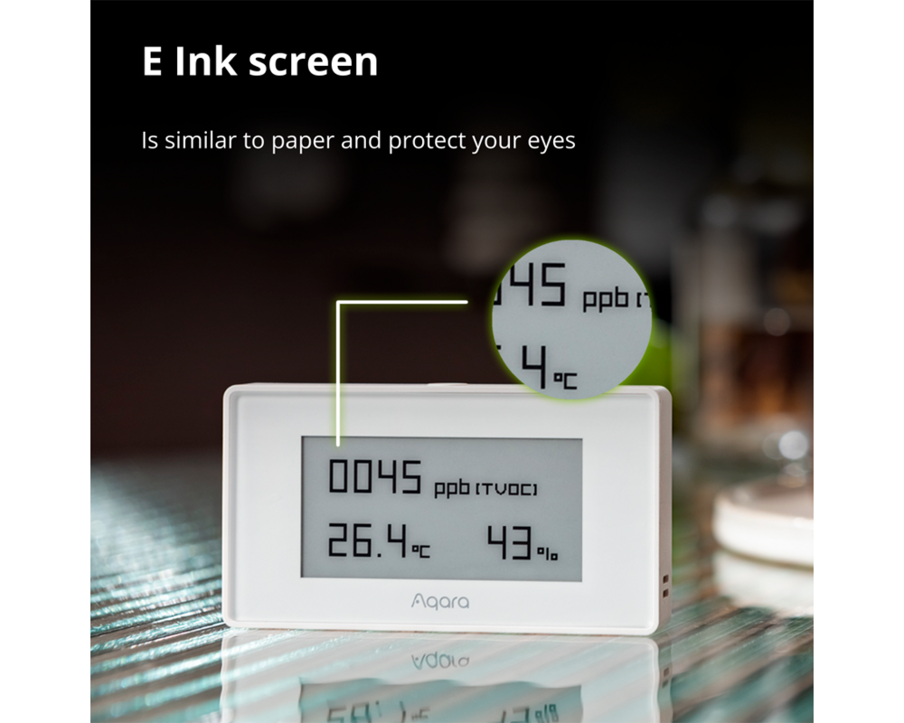 Smart Home Aqara TVOC Air Quality Monitor: Model No... 34