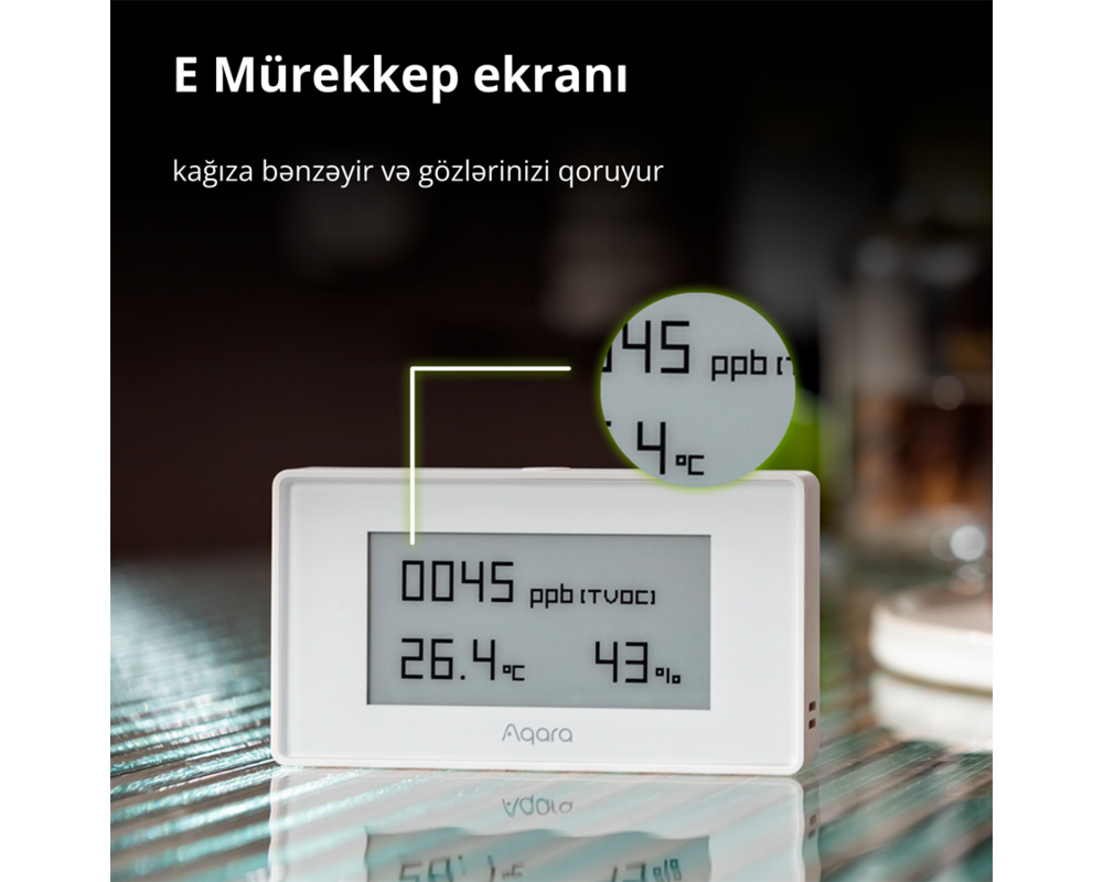 Smart Home Aqara TVOC Air Quality Monitor: Model No... 32