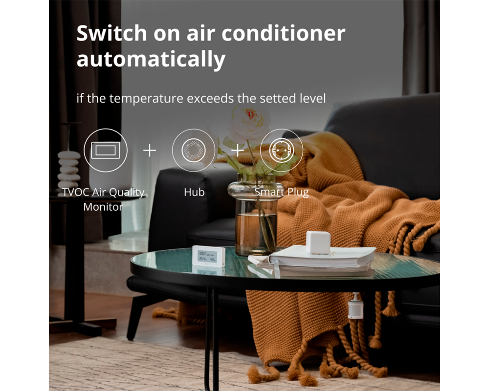 Smart Home Aqara TVOC Air Quality Monitor: Model No... 58