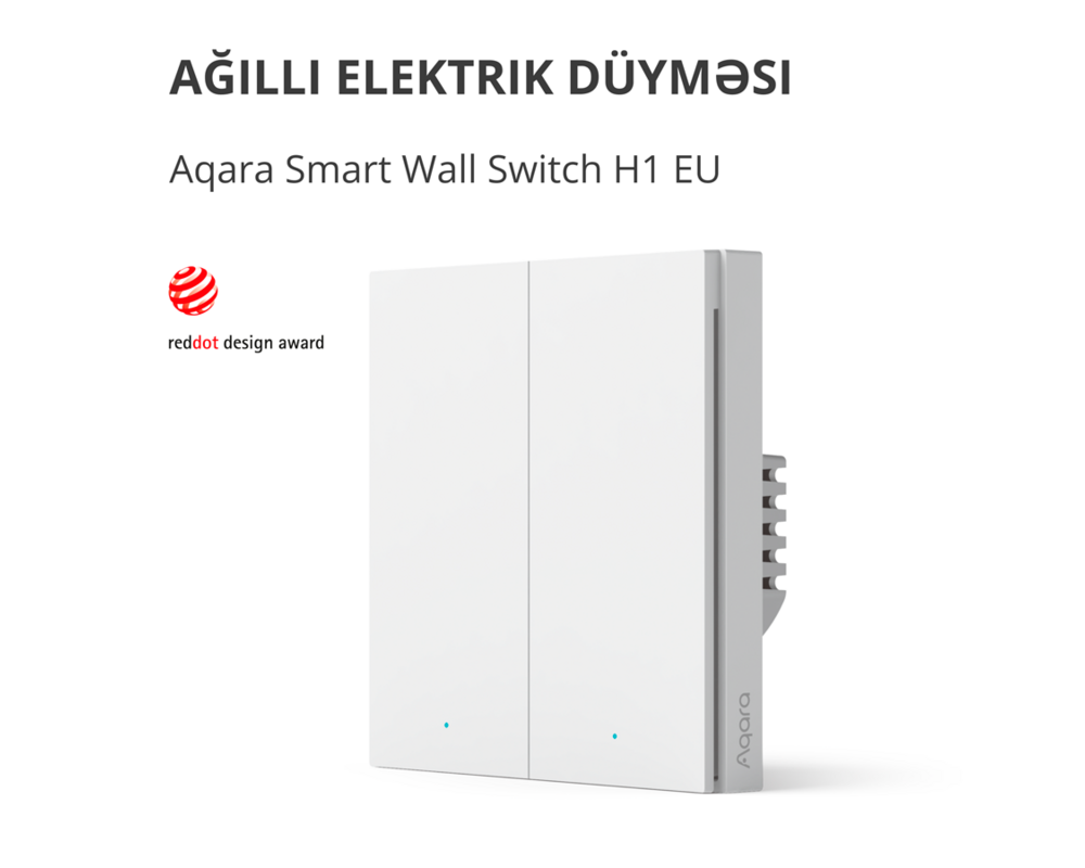 Smart Home Aqara Smart Wall Switch H1 3