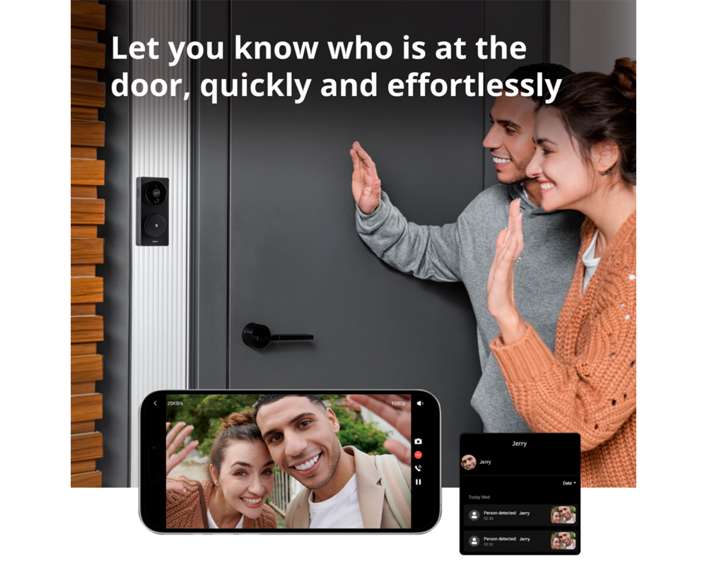 Цифрова IP камера Smart Video Doorbell G4: SVD-C03 5