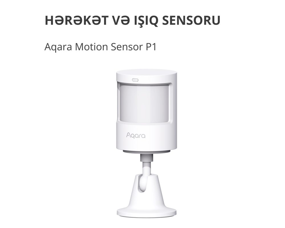Smart Home Aqara Smart Motion Sensor P1: Model No:... 2