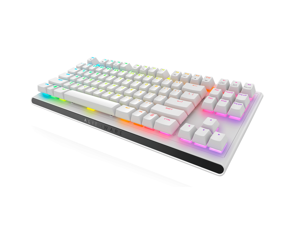 Клавиатура Dell Alienware Tenkeyless Gaming Keyboard - AW420K - US (QWERTY) - Lunar Light 9