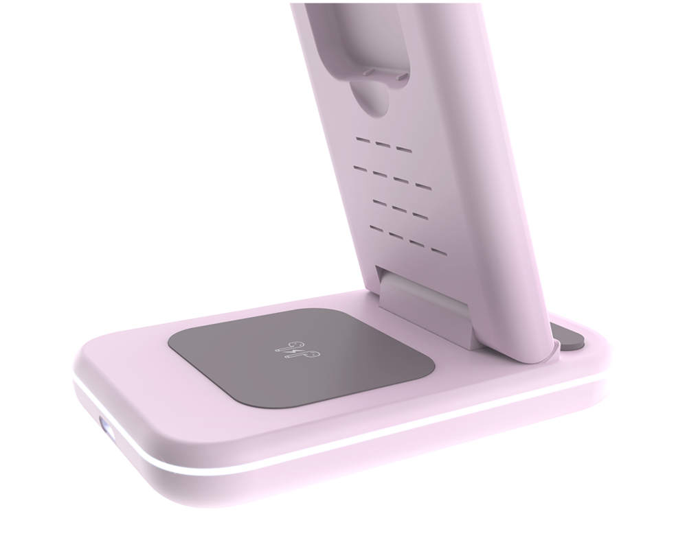 Зарядно CANYON wireless WS-304 15W 2in1 Iced Pin... 8