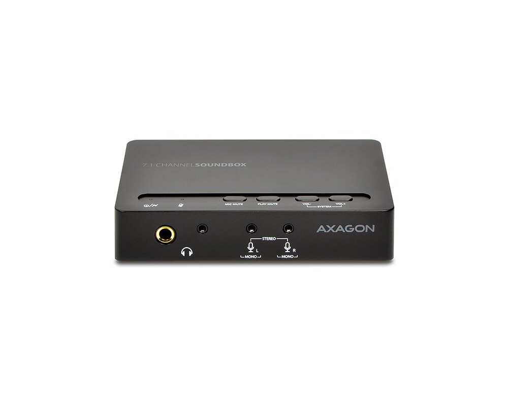 Звукова карта AXAGON ADA-71 USB2.0 - SOUNDbox real 7.1 2