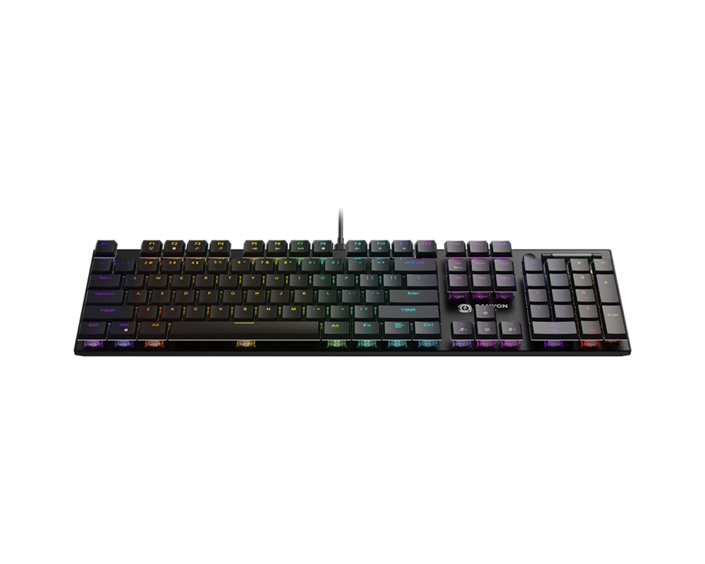 Клавиатура CANYON keyboard Cometstrike GK-55 EN Wir... 2