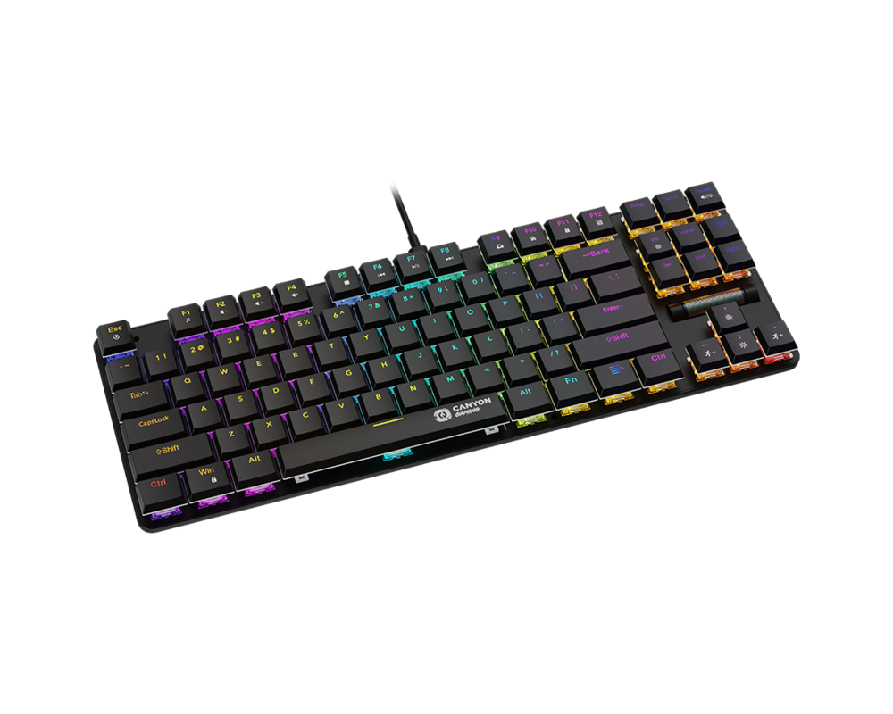 Клавиатура CANYON keyboard Cometstrike TKL GK-50 EN... 2