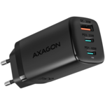 <span>Зарядно</span> Axagon GaN wall <240V / 3x port <span class='catalog-num-in-name'>ACU-DPQ65</span> - 