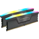 <span>Памет</span> CORSAIR VENGEANCE RGB DDR5 32GB (2x16GB) DDR5 6000 CL38-44-44-96 1.35V Std PMIC Intel XMP Memory - Black, 0840006680628 <span class='catalog-num-in-name'>CMH32GX5M2B6000C38</span> - 