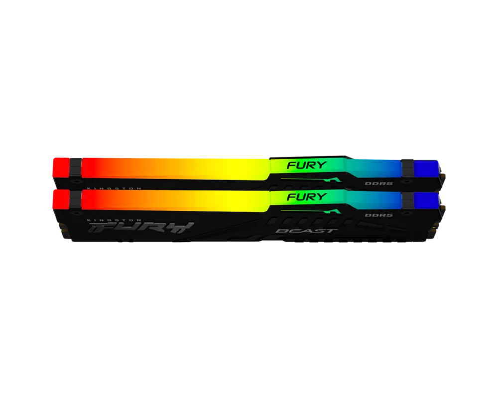Памет 64GB (2x32GB) Kingston FURY Beast DDR5 6000MT 2