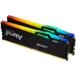 <span>Памет</span> 64GB (2x32GB) Kingston FURY Beast DDR5 6000MT <span class='catalog-num-in-name'>KF560C30BBEAK2-64</span> - 