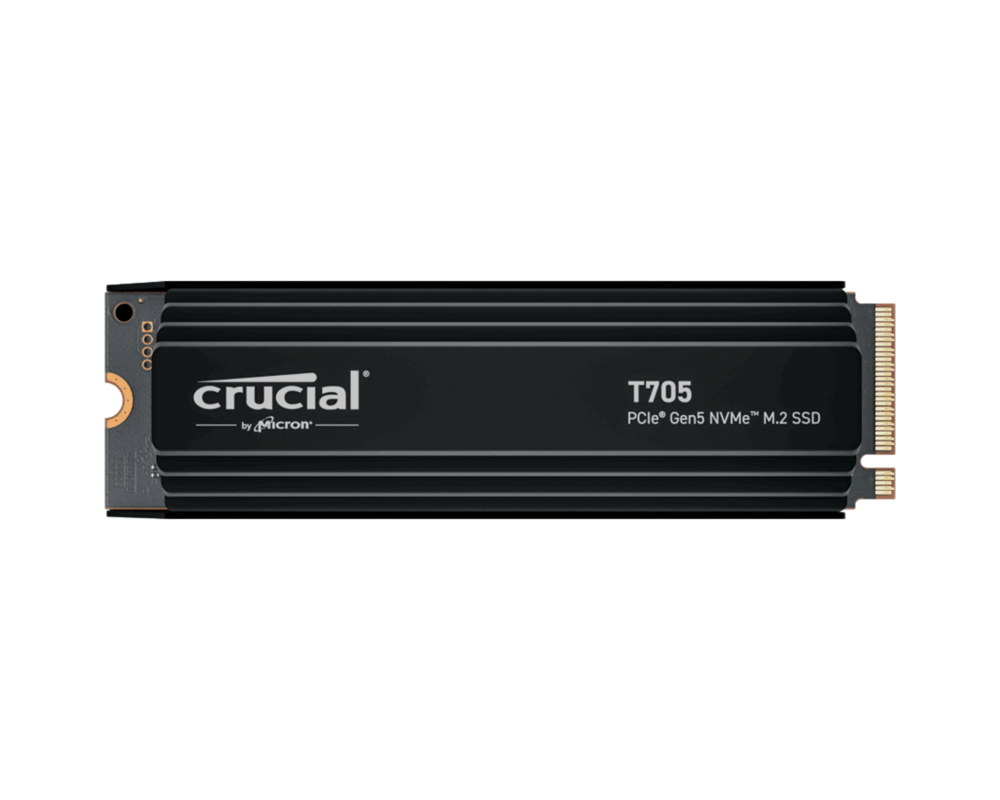 SSD Crucial T705 2TB PCIe Gen5 NVMe M.2 SSD