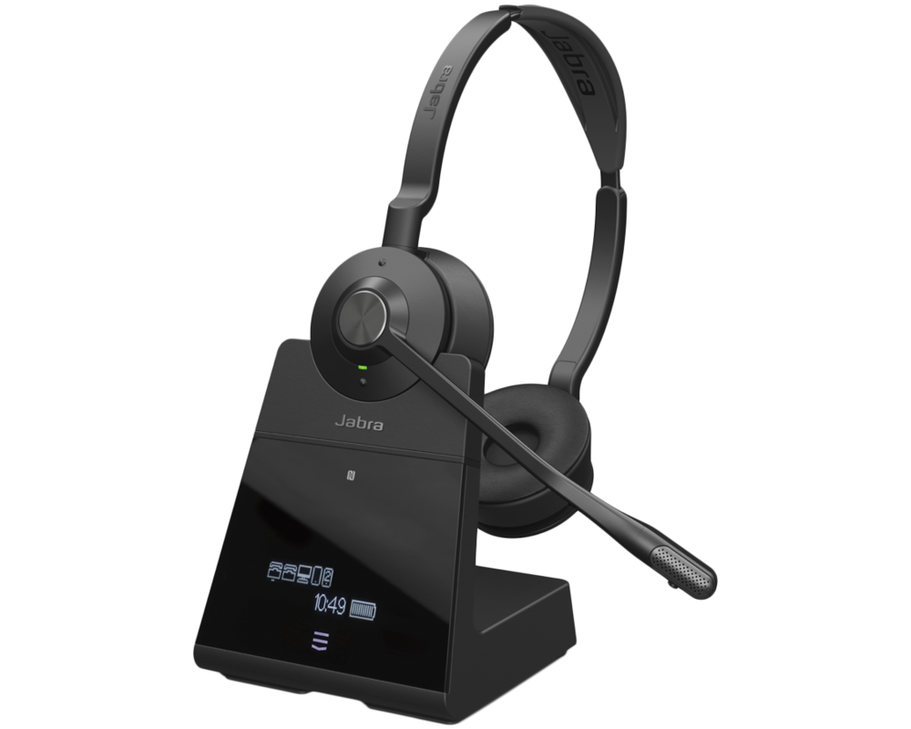 Слушалки JABRA Engage 75 Stereo Headset on-ear DECT 12