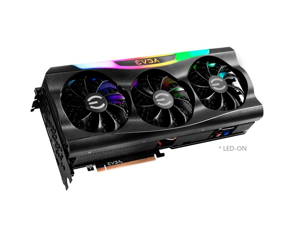 Видеокарта EVGA GeForce RTX 3070 Ti FTW3 ULTRA GAMING 3
