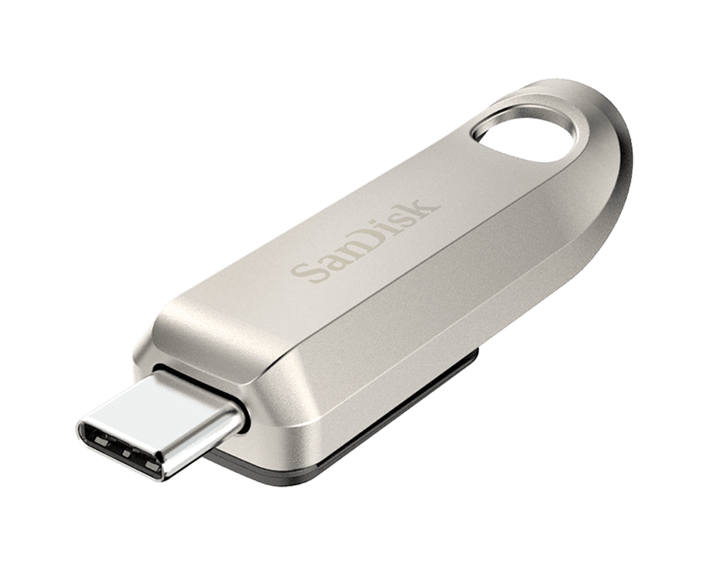 Флаш памет SanDisk Ultra Luxe, 64GB, USB 3.2 Gen 1, USB-C, Сребрист 6