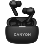 <span>Слушалки</span> CANYON headset OnGo TWS-10 ANC+ENC Black <span class='catalog-num-in-name'>CNS-TWS10B</span> - 